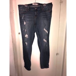 Torrid Distressed Boyfriend Jeans Size 18